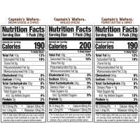 slide 24 of 25, Lance Captain's Wafers Sandwich Crackers Variety, 13.700 oz