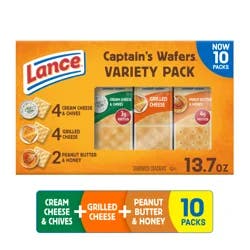 Lance Captain's Wafers Sandwich Crackers Variety