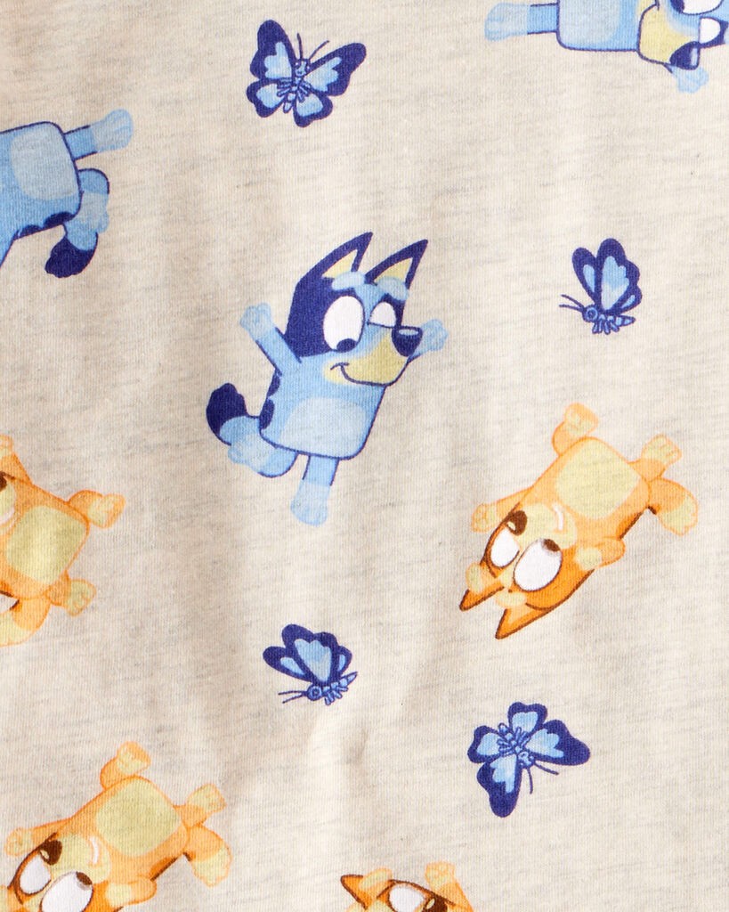 slide 2 of 4, Carter's Toddler Girl 3-Pack Bluey™ Long-Sleeve Graphic Tees Multi 3T, 3T