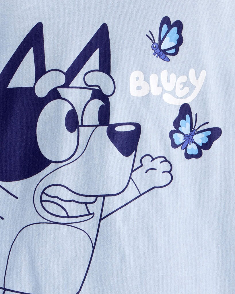 slide 3 of 4, Carter's Toddler Girl 3-Pack Bluey™ Long-Sleeve Graphic Tees Multi 3T, 3T