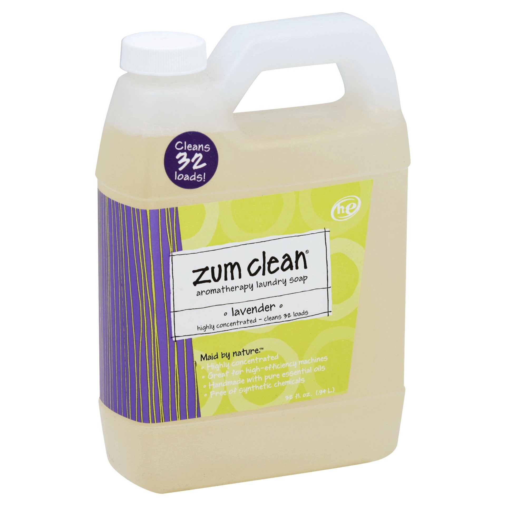 slide 1 of 3, Zum Lavender Laundry Soap 32 fl oz, 32 fl oz