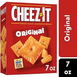 Cheez-It Cheese Crackers Original Baked Snack Crackers - 7 Oz
