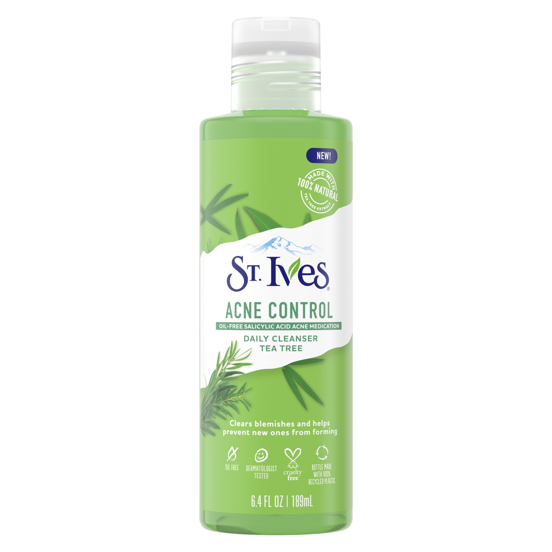 slide 1 of 2, St. Ives Acne Control Daily Cleanser Tea Tree, 6.4 oz