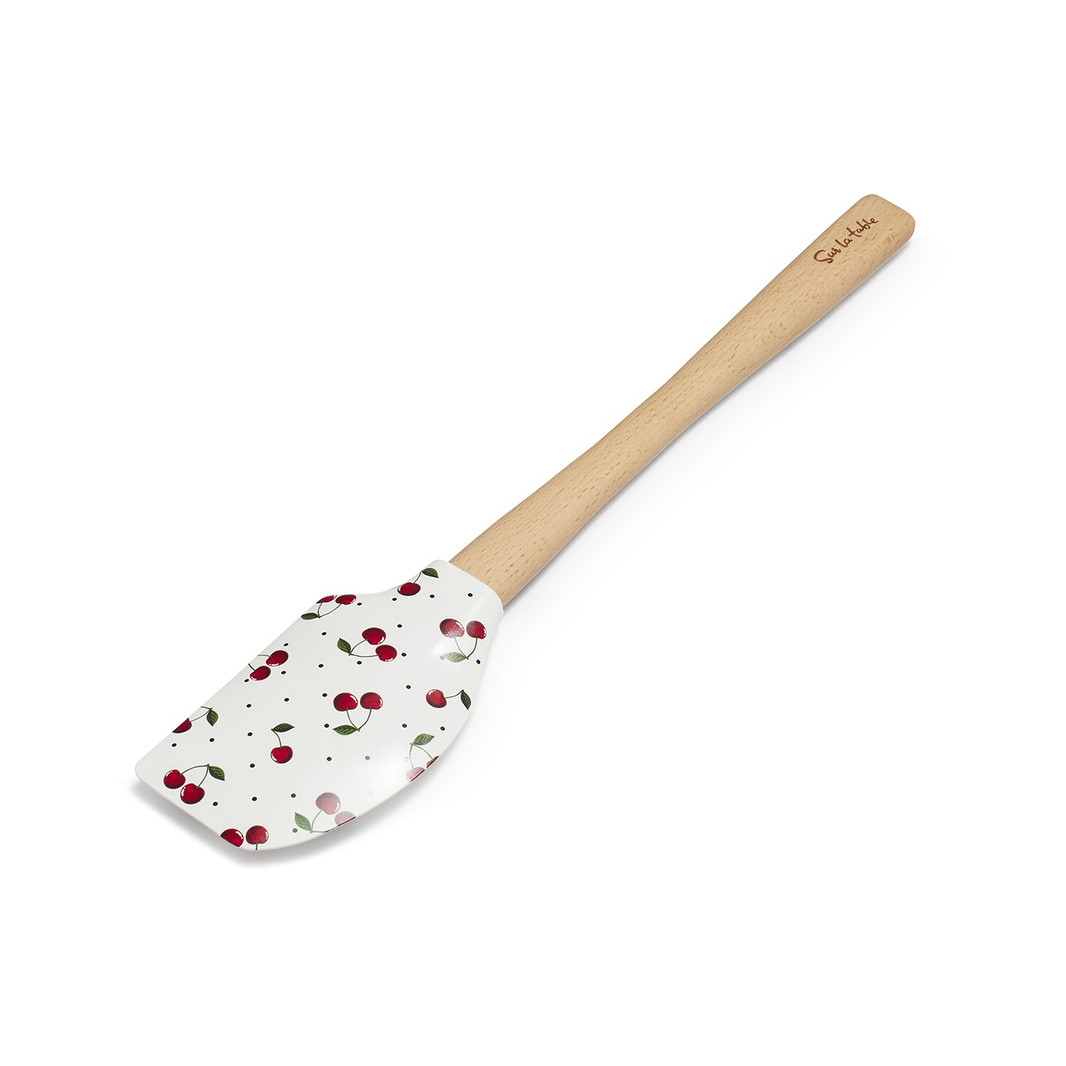 slide 1 of 1, Sur La Table Large Cherry Spatula, 1 ct