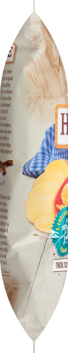 slide 12 of 13, Herr's Seasoned Homestyle Potato Chips 7 oz, 7 oz