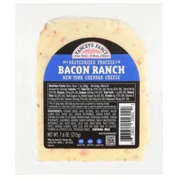 Yancey's Fancy New York Cheddar Bacon Ranch Cheese 7.6 oz