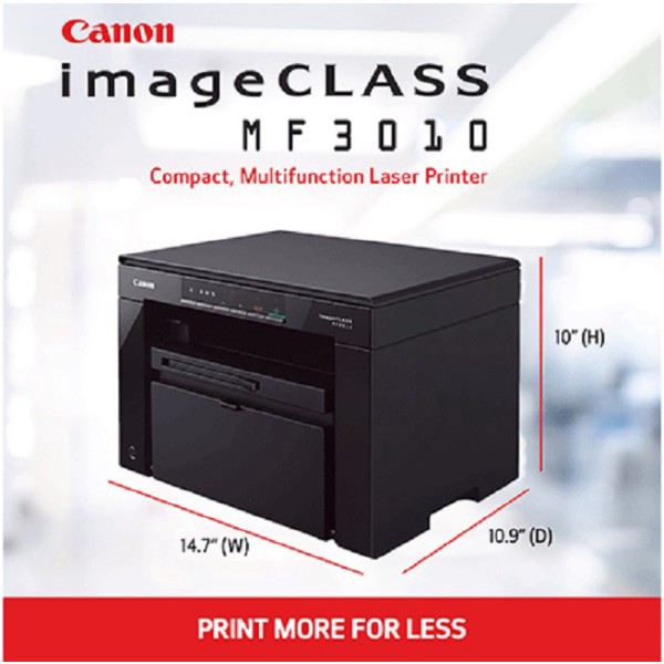 slide 2 of 10, Canon Imageclass Mf3010Vp Printer, 1 ct