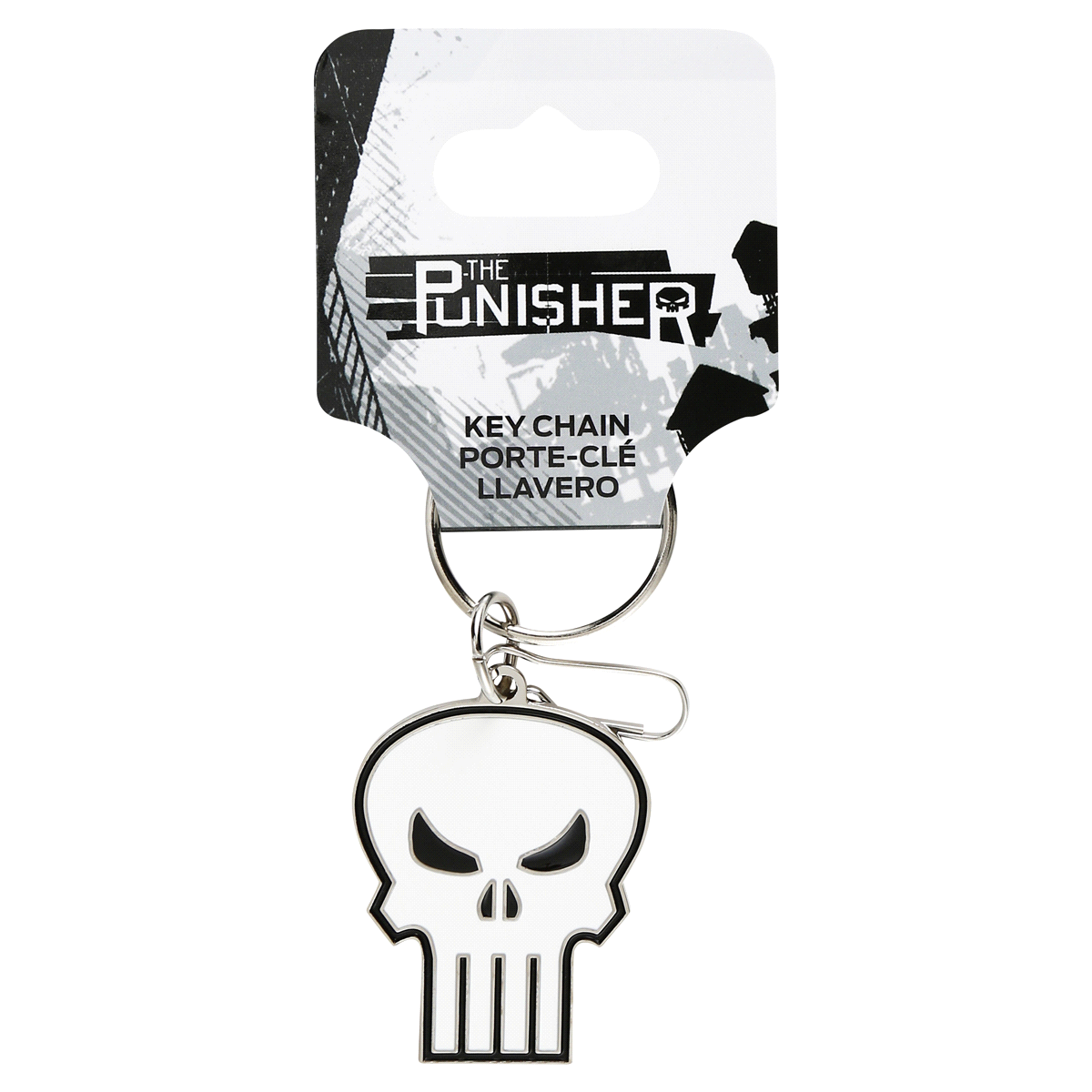 slide 1 of 5, Plasticolor Marvel Punisher Key Chain, 1 ct