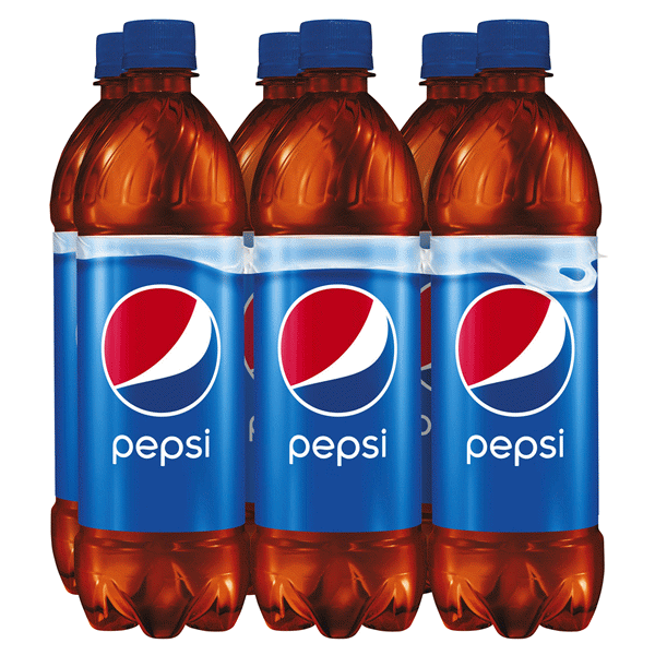 slide 1 of 1, Pepsi Soda Bottles, 6 ct; 24 fl oz