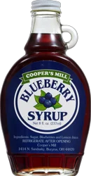 Cooper's Mill Blueberry Syrup