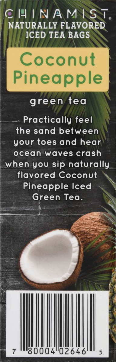 slide 3 of 9, China Mist Iced Tea Bags Coconut Pineapple Green Tea - 4 ct, 4 ct