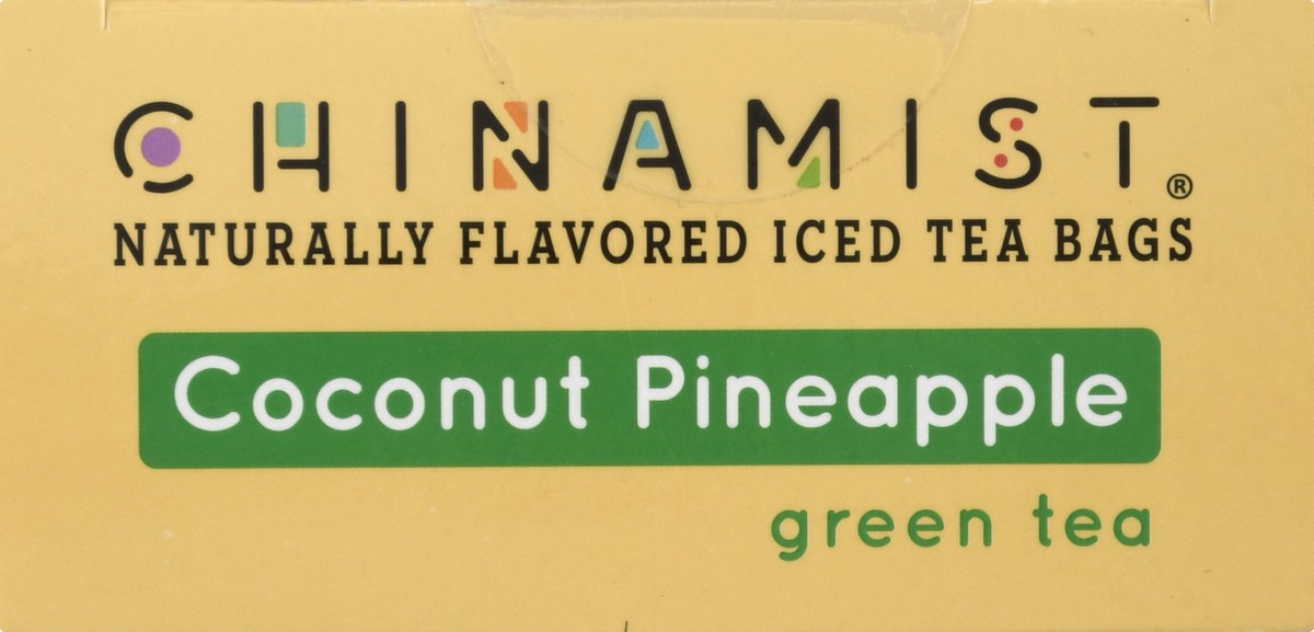 slide 8 of 9, China Mist Iced Tea Bags Coconut Pineapple Green Tea - 4 ct, 4 ct
