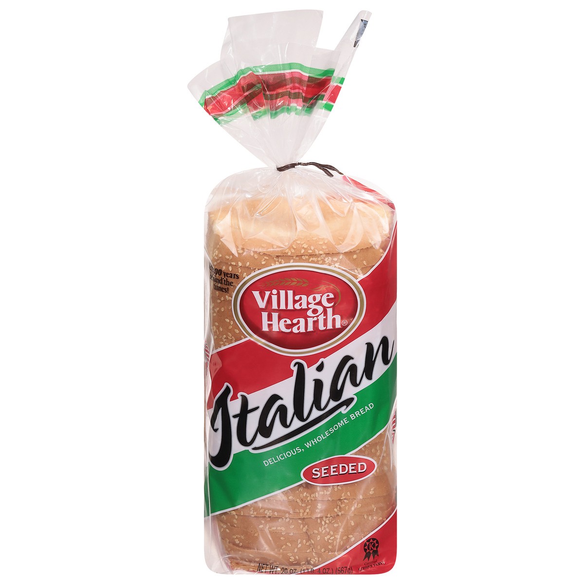 slide 1 of 5, Village Hearth Seeded Italian Bread 20 oz, 20 oz