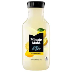 Minute Maid Zero Sugar Lemonade Bottle- 52 fl oz