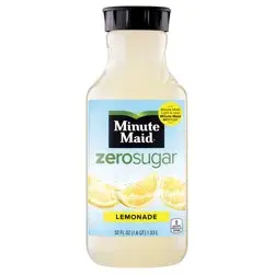 Minute Maid Zero Sugar Lemonade Bottle- 52 fl oz