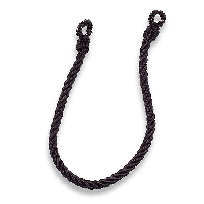 slide 1 of 1, Angelina Tie Back - Black, 1 ct