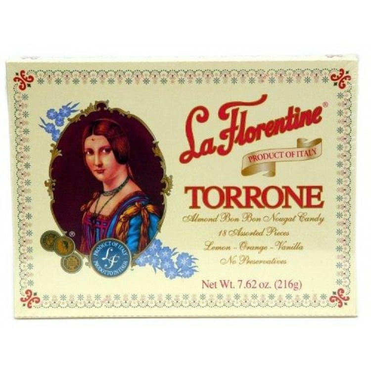 slide 1 of 1, La Florentine Torrone Lemon Orange & Vanilla, 18 ct