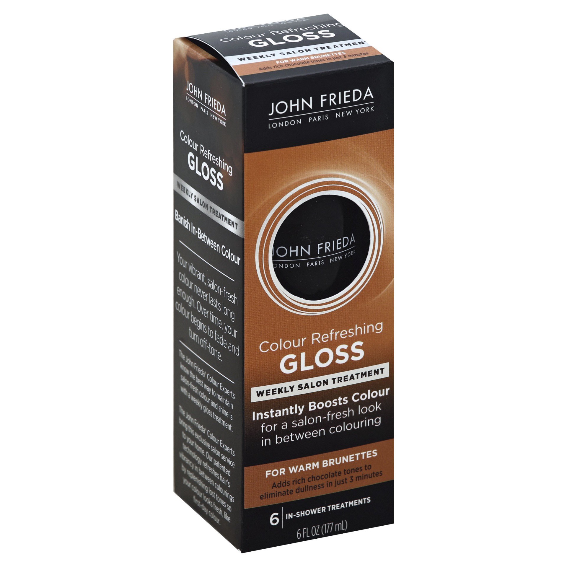 slide 1 of 4, John Frieda Colour Refreshing Gloss 6 ea, 6 ct