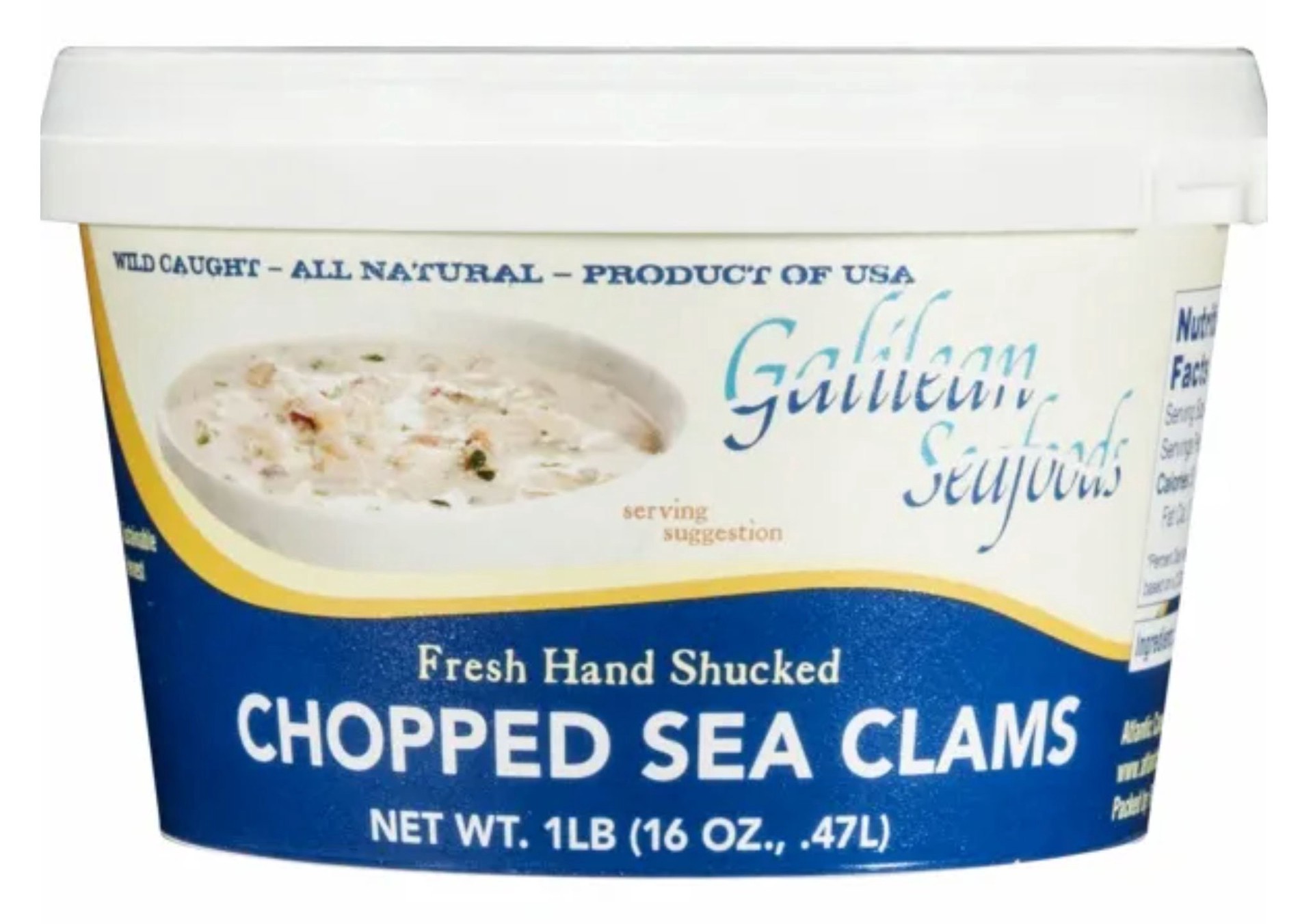 slide 1 of 1, Galian Chop Clam, 1 ct