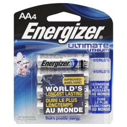 Energizer Ultimate Lithium AA Batteries