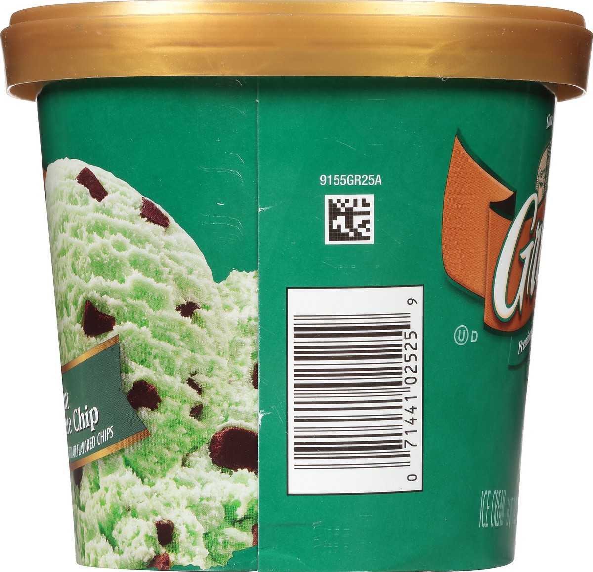 slide 7 of 10, Green's Mint Chocolate Chip Premium Ice Cream, 1.5 Quarts, 1.5 qt