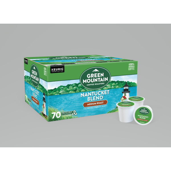 slide 4 of 9, Green Mountain Coffee Nantucket Blend Medium Roast Coffee Single-Serve K-Cup, Pack Of - 70 ct, 70 ct