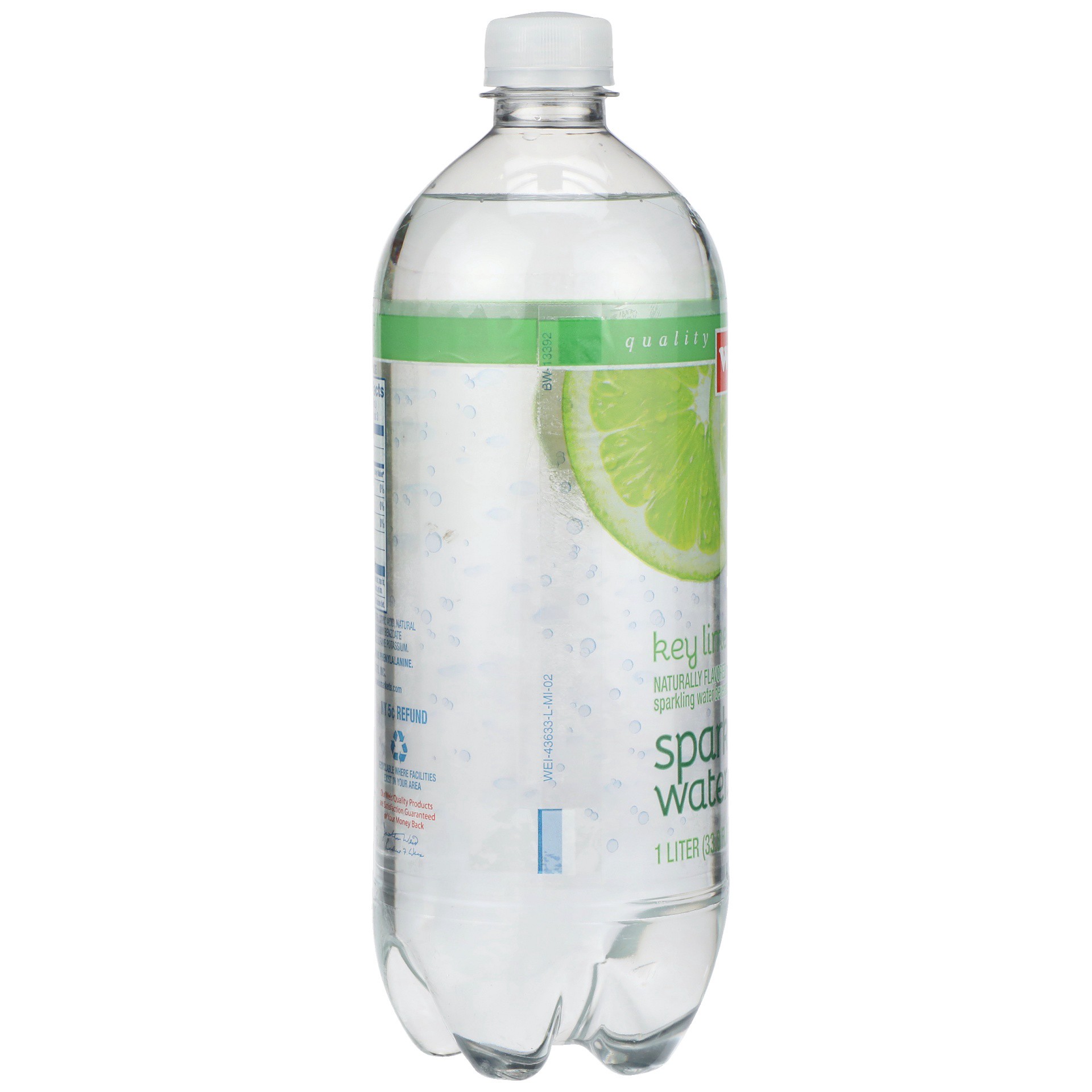 slide 6 of 6, Weis Quality Sparkling Key Lime Water - 33.8 fl oz, 33.8 fl oz