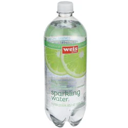Weis Quality Sparkling Key Lime Water - 33.8 fl oz
