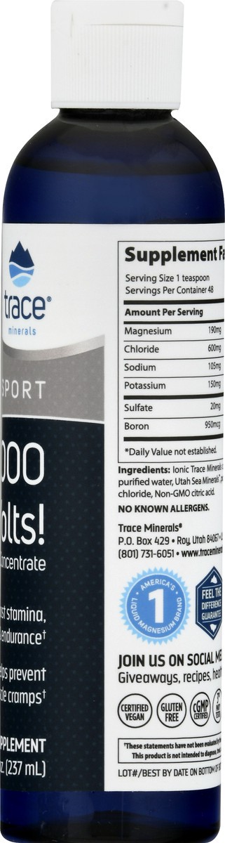 slide 10 of 12, Trace 40,000 Volts Electrolyte Concentrate 8 fl oz, 8 fl oz