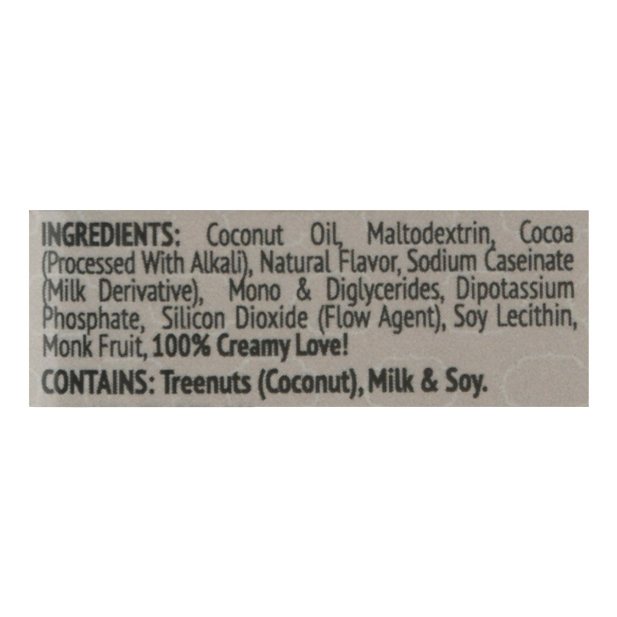 slide 12 of 12, Leaner Creamer Mocha Coconut Oil Creamer 280 gr, 280 g