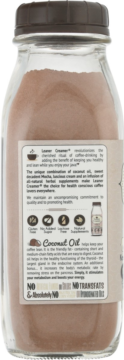 slide 4 of 12, Leaner Creamer Mocha Coconut Oil Creamer 280 gr, 280 g