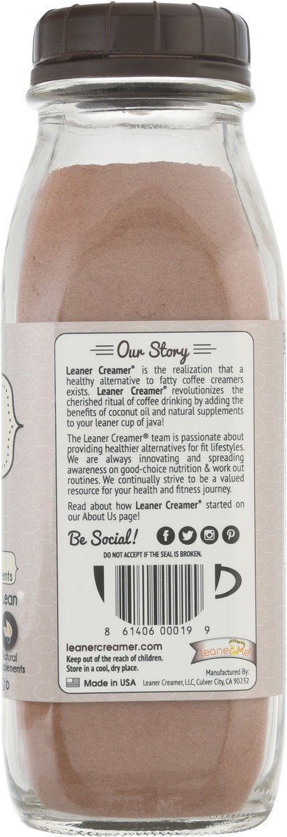 slide 6 of 12, Leaner Creamer Mocha Coconut Oil Creamer 280 gr, 280 g