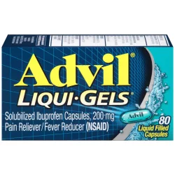 Advil Pain Reliever & Fever Reducer Liquigels Capsules Ibuprofen Nsaid