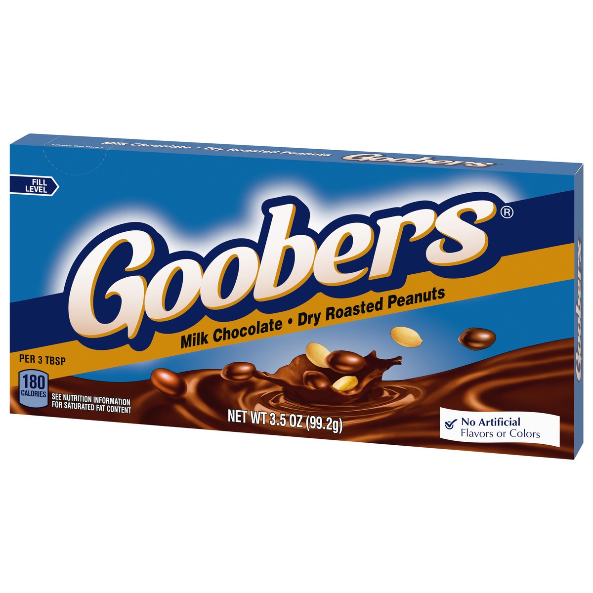 slide 10 of 14, Goobers Milk Chocolate Coated Peanuts Candy Theater Box, 3.5 Oz, 1 ct