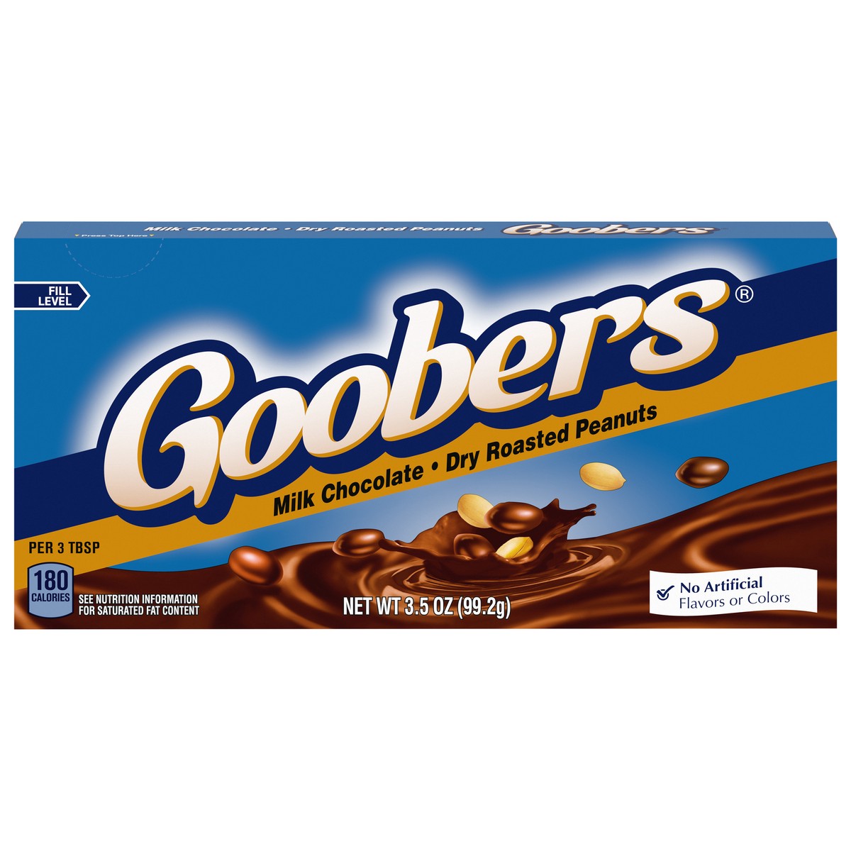 slide 5 of 14, Goobers Milk Chocolate Coated Peanuts Candy Theater Box, 3.5 Oz, 1 ct