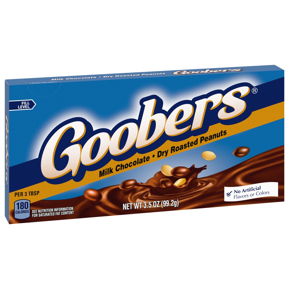 slide 2 of 14, Goobers Milk Chocolate Coated Peanuts Candy Theater Box, 3.5 Oz, 1 ct