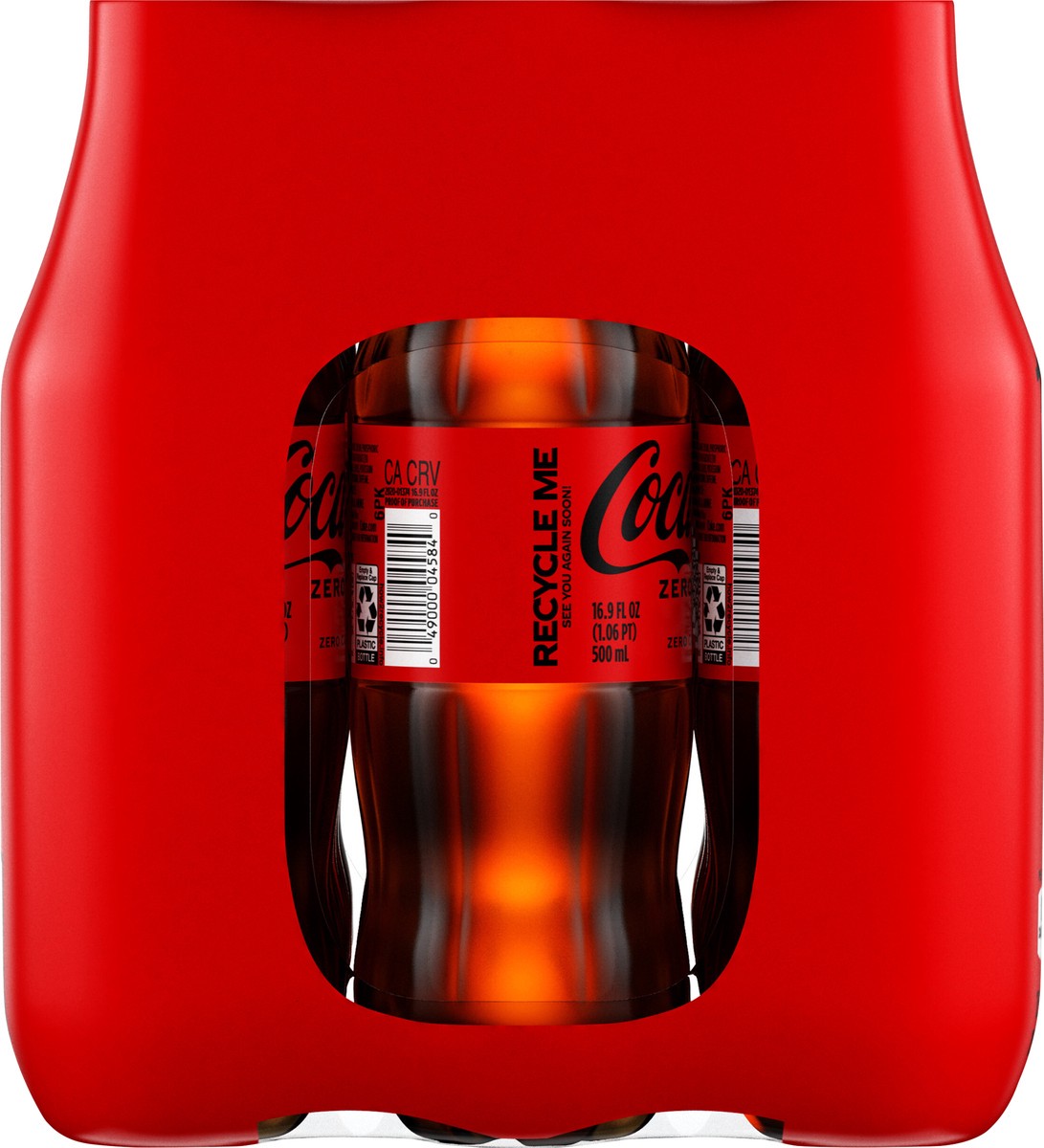 slide 2 of 10, Coca-Cola Zero Sugar Bottles, 16.9 fl oz, 15 Pack, 15 ct
