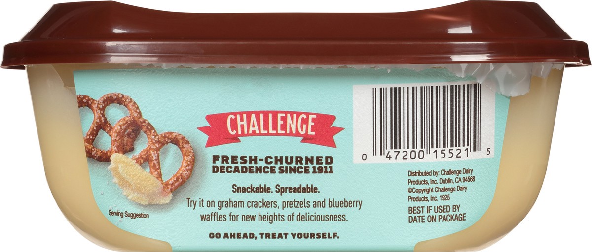 slide 4 of 9, Challenge Dessert Vanilla Fudge Snack Spread 6.5 oz, 6.5 oz