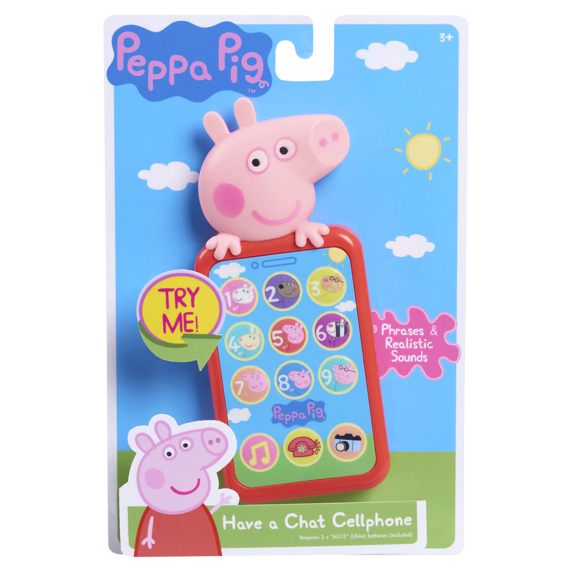 slide 1 of 1, Peppa Pig Have a Chat Cell Phone, 1 ct