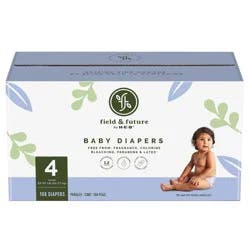 Field & Future by H-E-B Value Pack Baby Diapers- Size 4