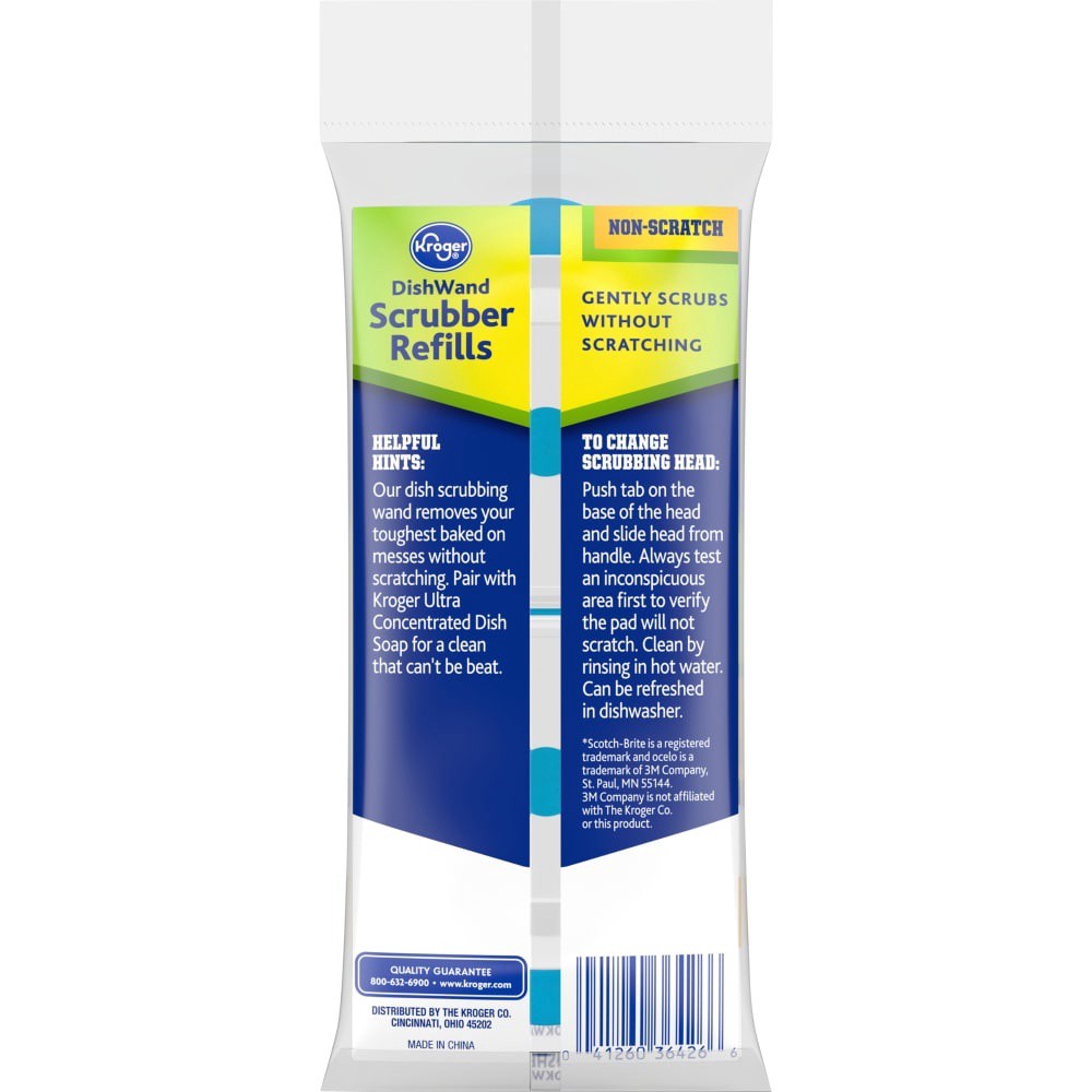 slide 2 of 2, Kroger Home Sense Scrubber Refill, 2 ct