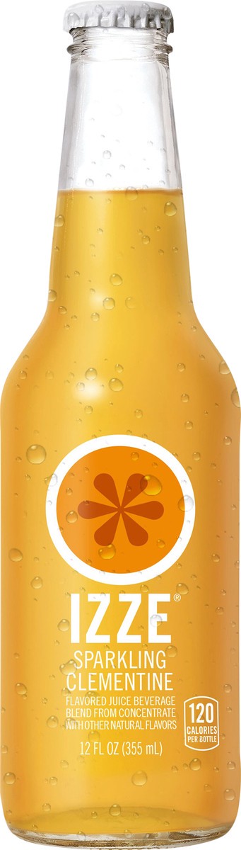 slide 4 of 7, Izze Clementine Sparkling Juice 70% - 12 oz, 12 oz