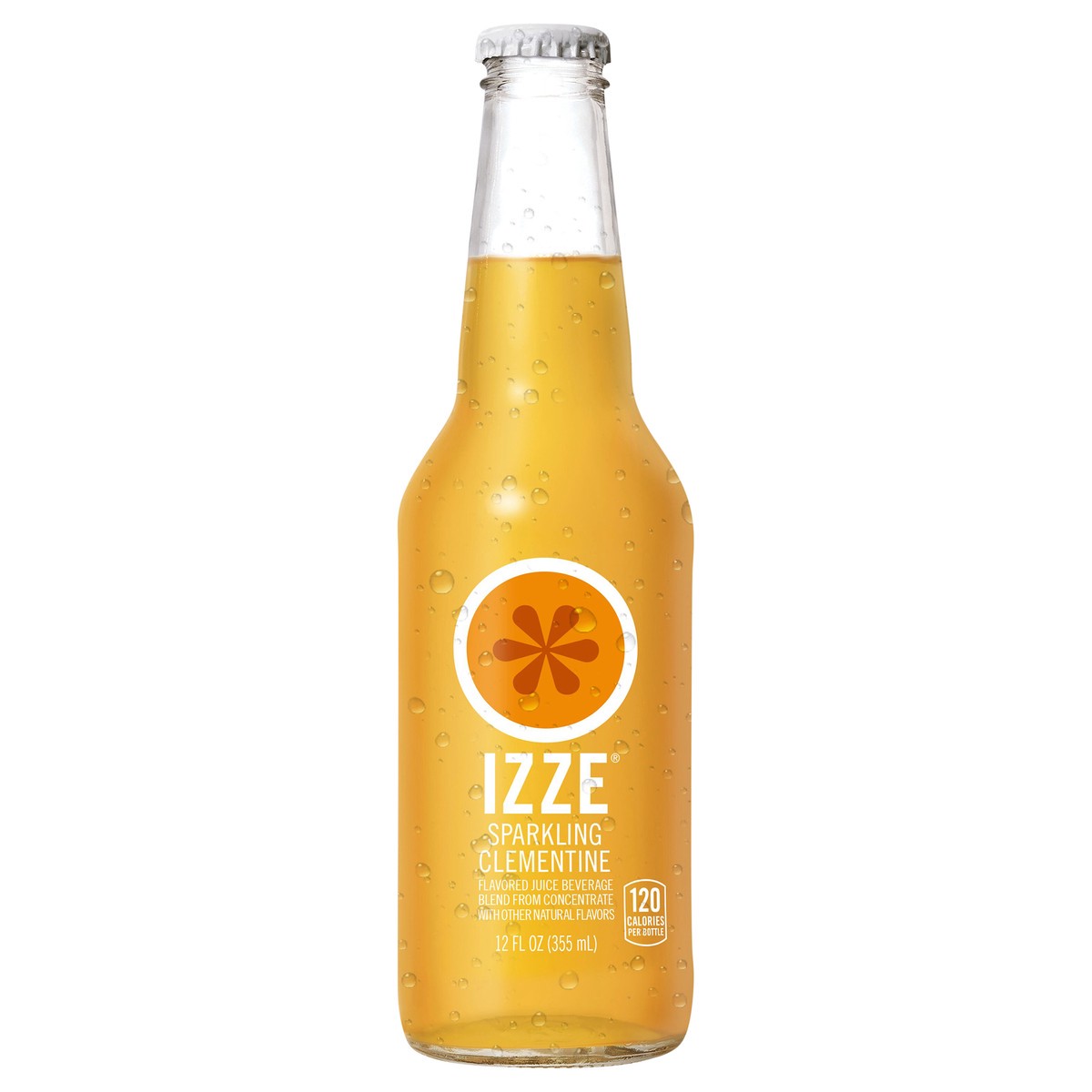 slide 1 of 7, Izze Clementine Sparkling Juice 70% - 12 oz, 12 oz