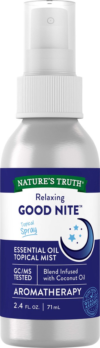 slide 2 of 4, Nature's Truth Good Nite Relaxing Aromatherapy Topical Mist Essential Oil 2.4 fl oz, 2.4 fl oz