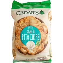 slide 1 of 6, Cedar's Cedar Ranch Pita Chip, 6 oz