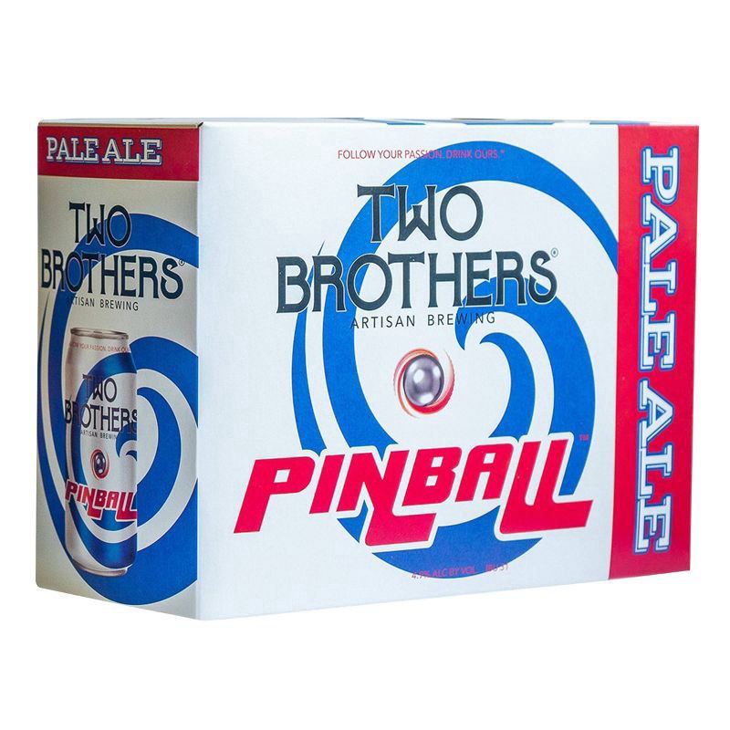 slide 1 of 1, Two Brothers Artisan Brewing Pinball Pale Ale, 144 fl oz