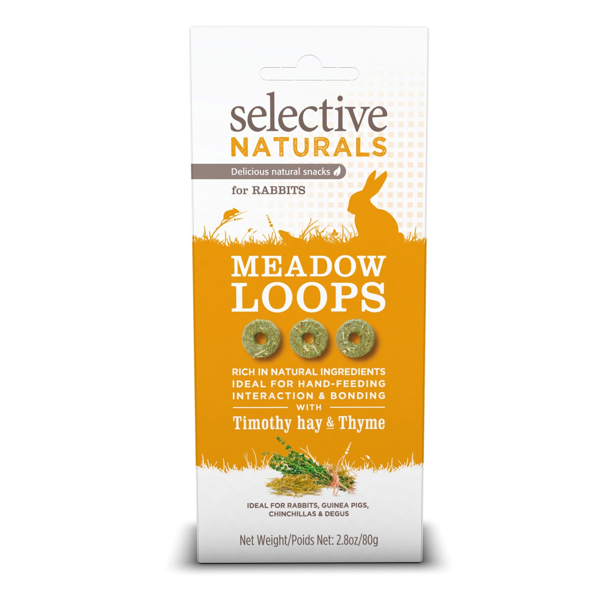 slide 1 of 1, Supreme Science Selective Naturals Meadow Loops for Rabbit, 2.8 oz., 2.8 oz