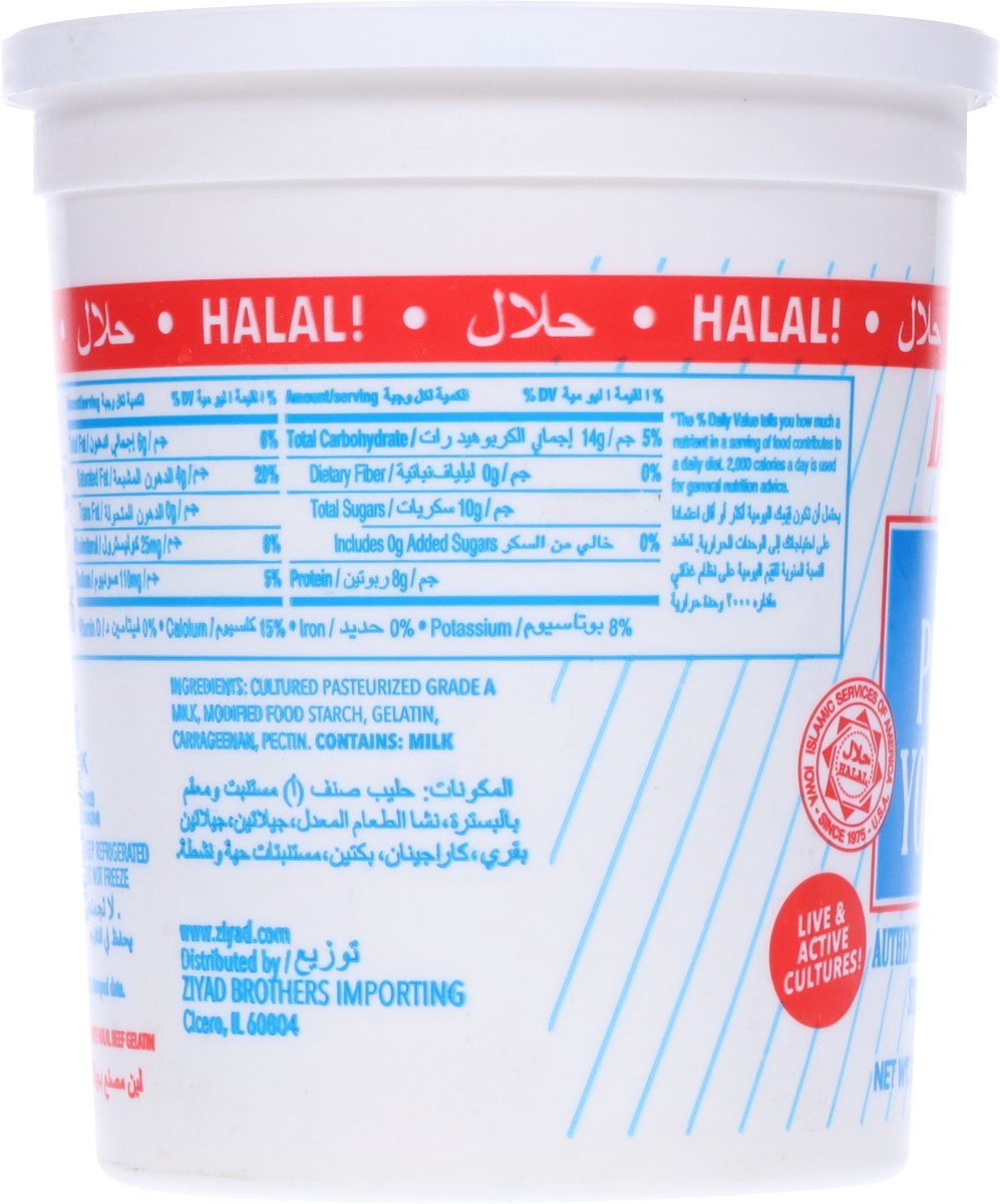 slide 4 of 9, Dana Authentic Middle Eastern Style Plain Yogurt 32 oz, 32 oz