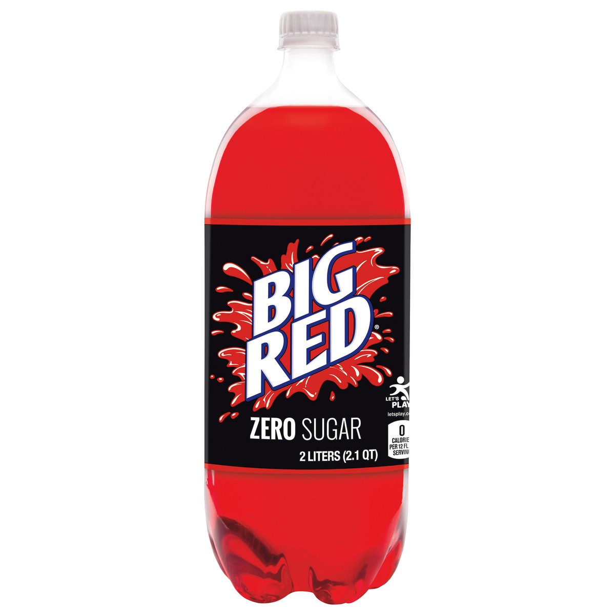 slide 9 of 10, Big Red Zero Sugar Soda - 2 liter, 2 liter