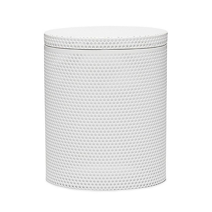 slide 1 of 1, Calvin Klein Donald Mesh Jar with Lid - White, 1 ct